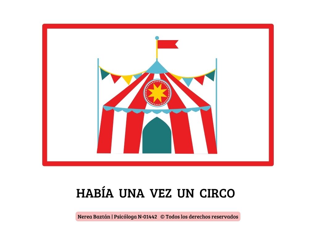 Descarga la letra de la Canción Había una Vez un Circo con Pictogramas