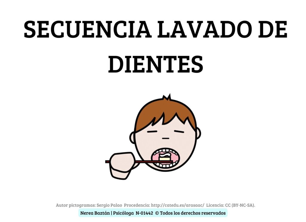 Secuencia lavado de dientes (chico)