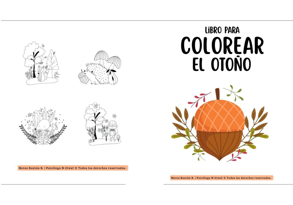PORTADA Colorear el Otoño