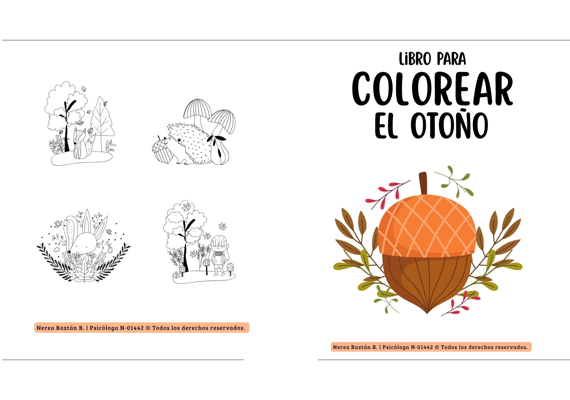 PORTADA Colorear el Otoño