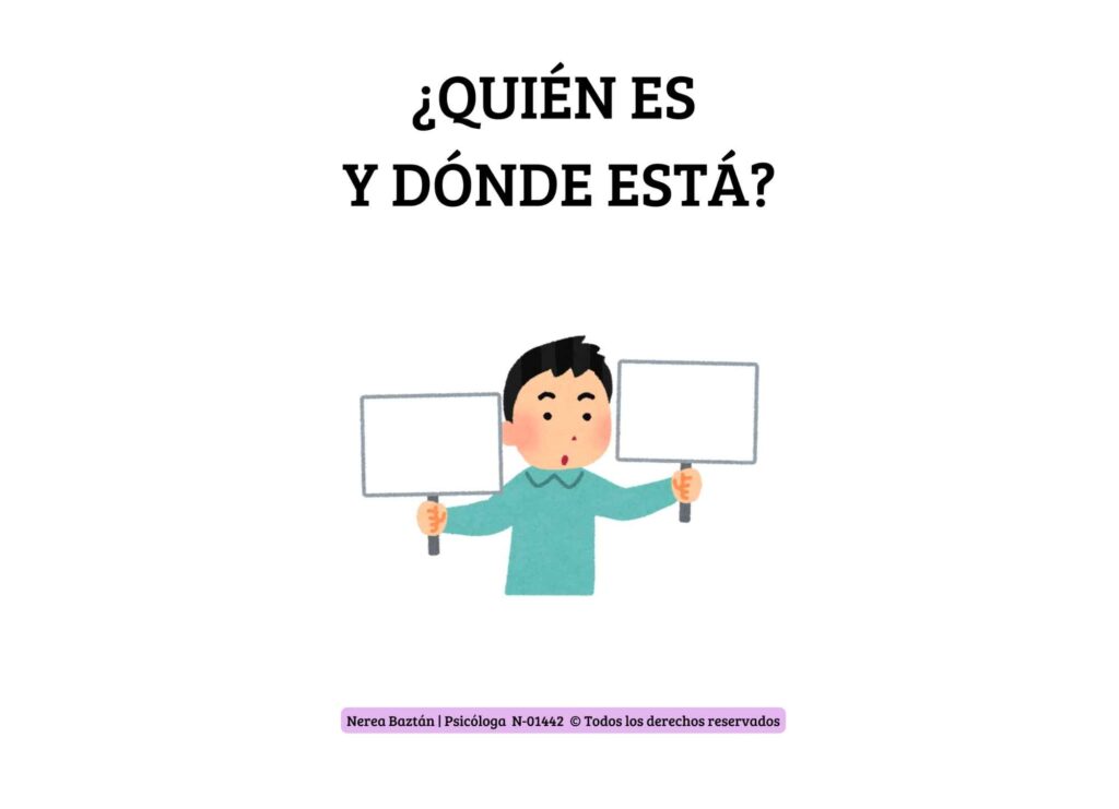 quién es y dónde está
